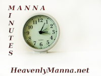 Manna Minutes Podcast Logo